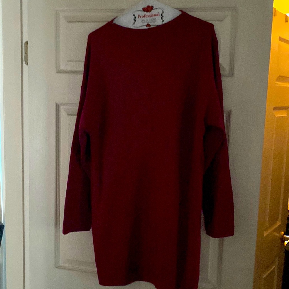 Tunic sweatshirt